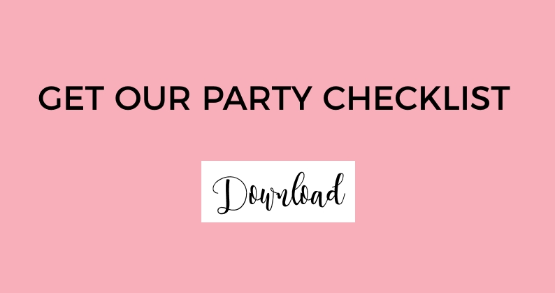 Party Ideas Checklist